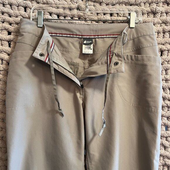 Mountain Equipment Co-Op Grey Terrena Capri Lightweight Hiking Pants Size 12 - Picture 2 of 11